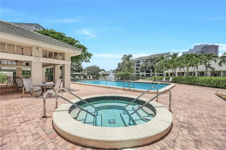 Poolside Hot Tub