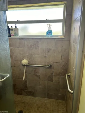 Updated tiled shower