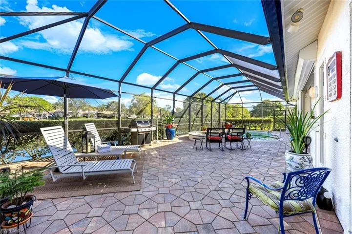 Serene lake view behind the home, offering a peaceful and private natural backdrop. One of the best views in Spanish Wells!