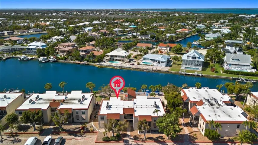 Aerial View Canal Front
