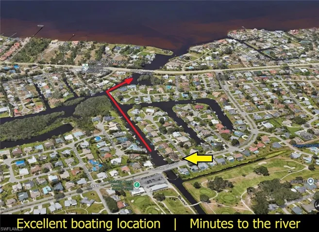 Excellent boating location.  Minutes to the open river.