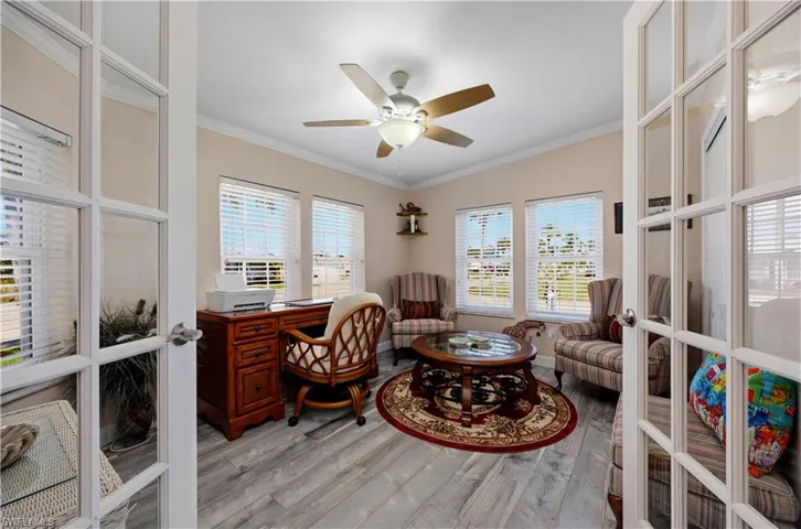 Third bedroom currently used as den or office