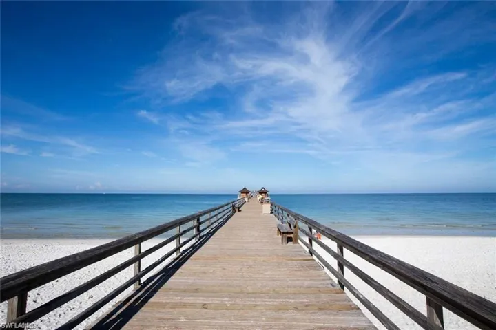 Dock featuring a water view
