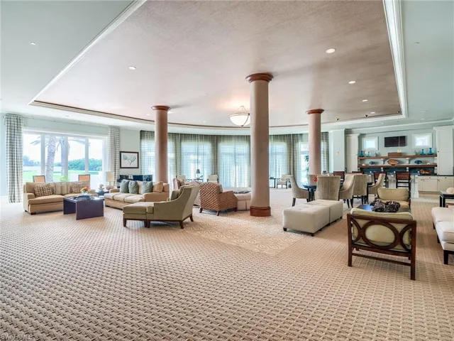 View of community lobby