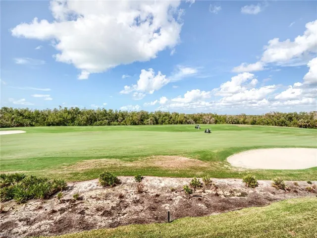 View of surrounding community golf course