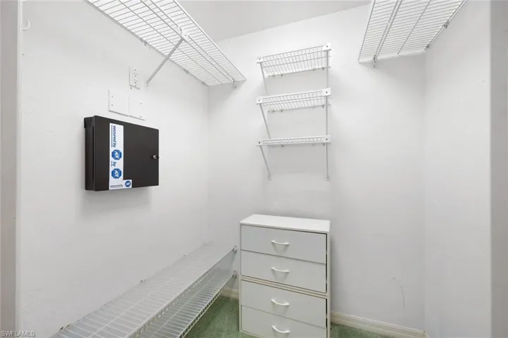 His & hers matching closets