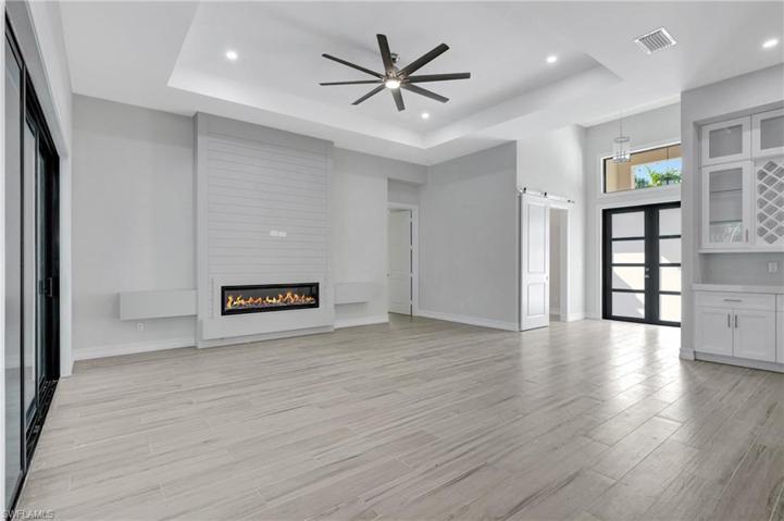 Great Room with Electric Fireplace