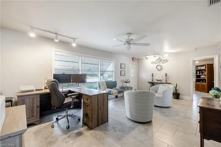Reception area