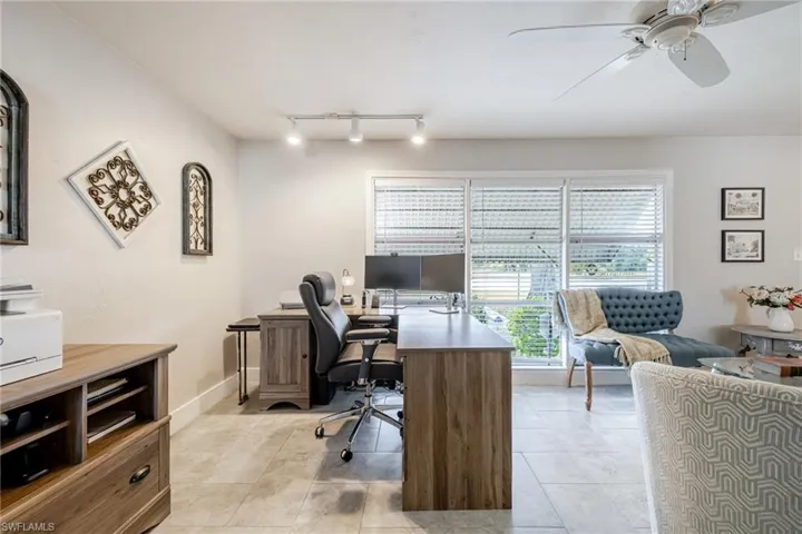 Reception area