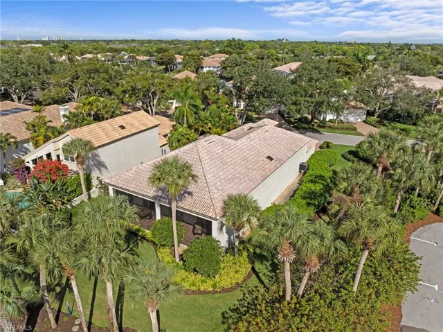 Aerial view of rear of property
