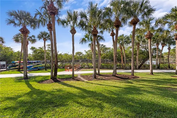 View of property's community and excercise path