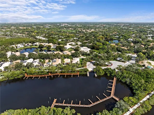View of property location featuring community boat docks
