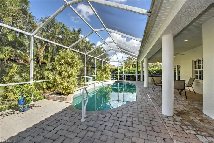 Extended Pool Cage Area