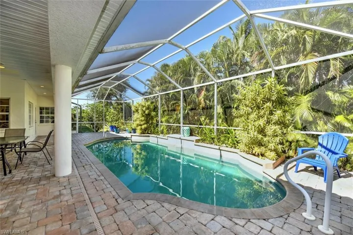 Private Pool Area with Heated Pool
