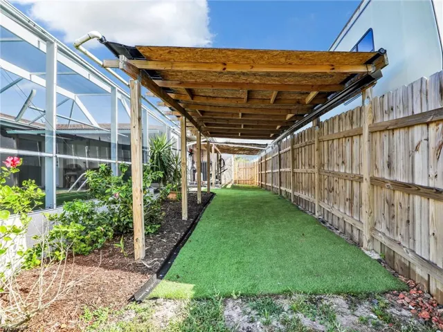 covered storage and storage shed