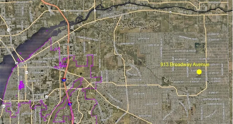 Map location