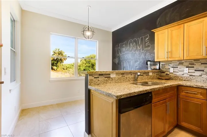 Open concept dining room