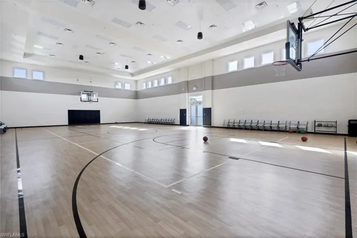 View of sport court with community basketball court and healthy amount of natural light