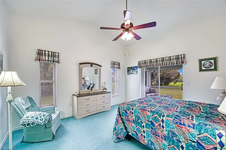 Large with 2 South facing windows and a pocket slider to Sunroom lanaii