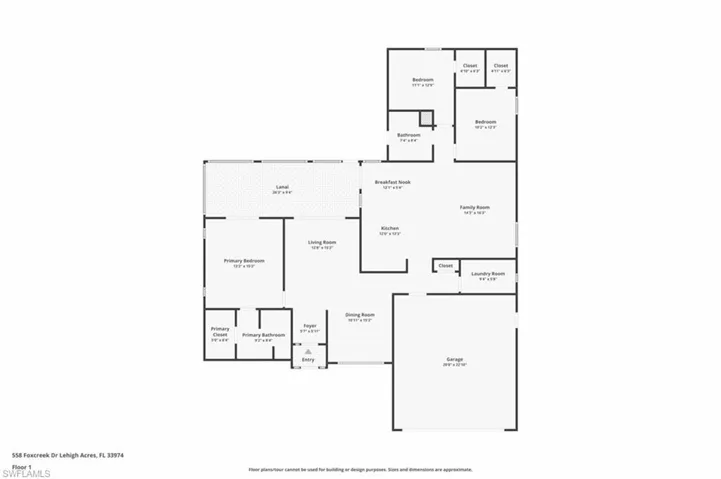 well laid out floor plan
