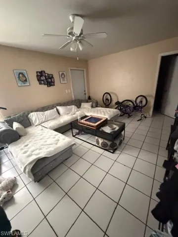 UNIT A LIVING ROOM
