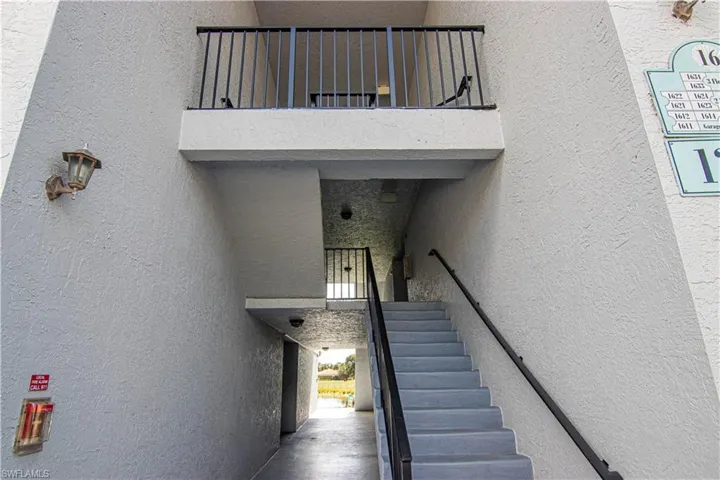 View of stairs