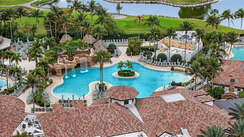 Stunning views of one of the best in town resorts.  It began the turn toward resort-style living.