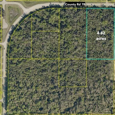 4.62 Acres off CR78 Minutes from Downtown Labelle