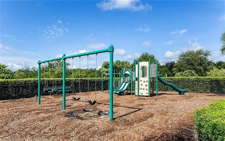 View of community jungle gym