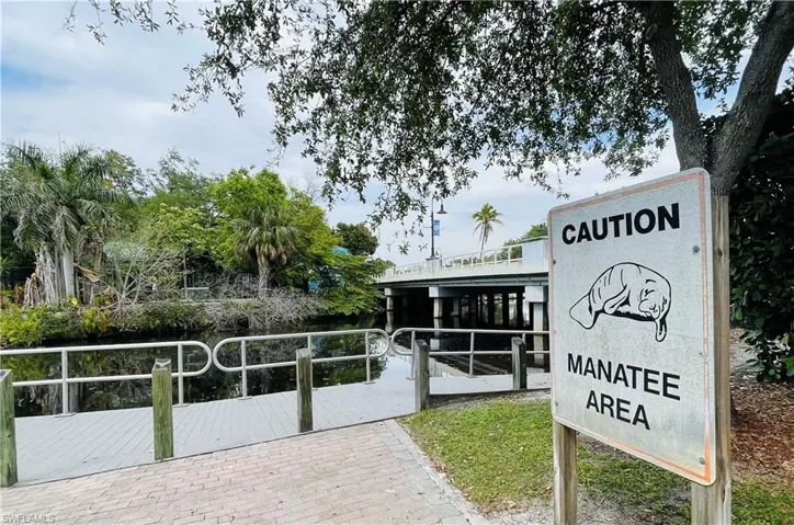 Manatees? Yes. . .Bonita has them during colder months