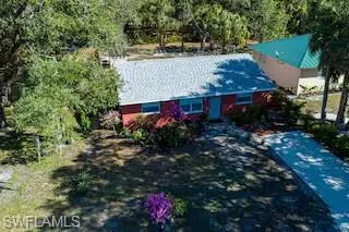 View from above of property