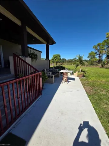 View of patio / terrace featuring outdoor dining space