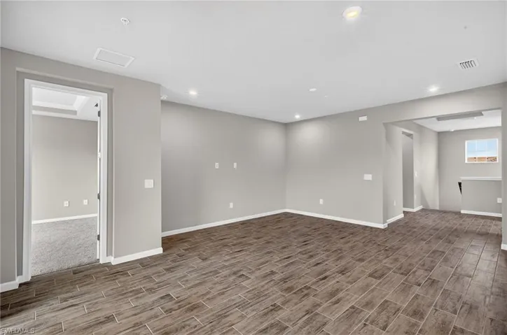 Open living area