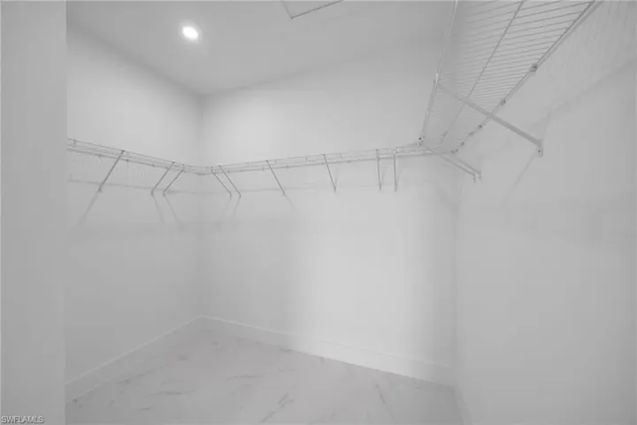 View of spacious closet