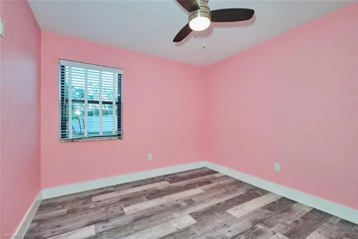 Other bedroom mirrors the other.