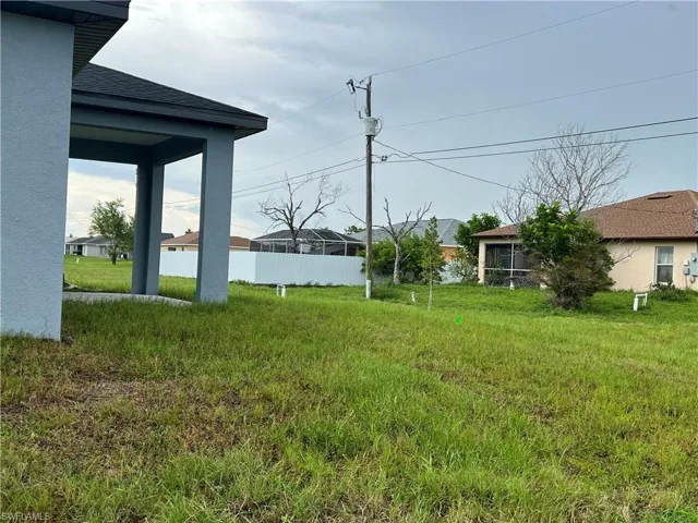 View of yard