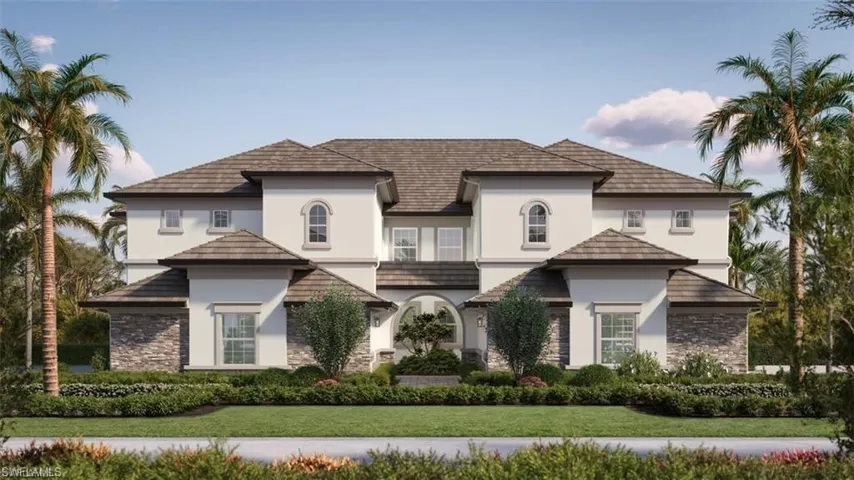 Virtual photo of new paint color on exterior of buildings.