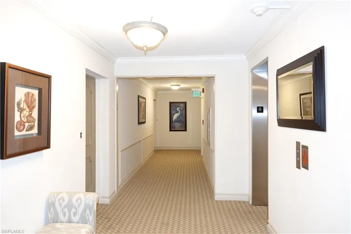 Hallway to entrance