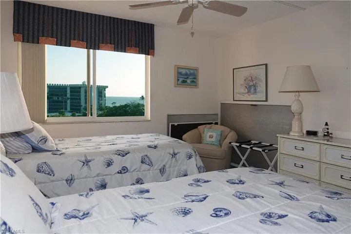 Bedroom 2 with Gulf view