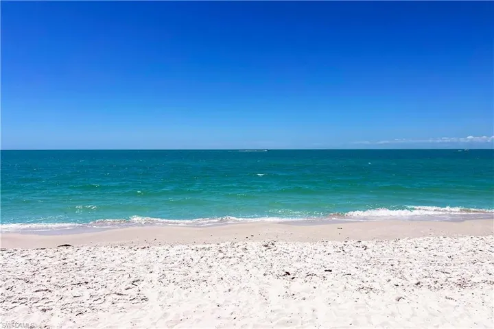 Gulf Beach across the street
