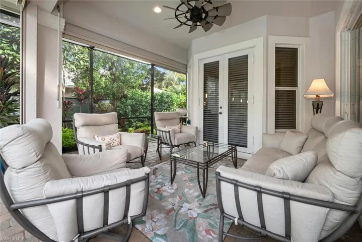 Under roof outdoor space