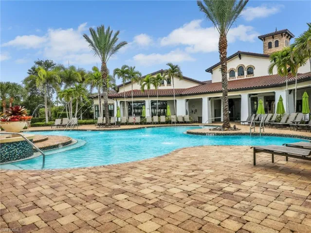 Resort style pool