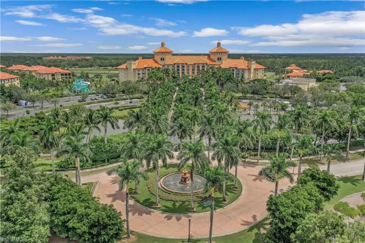 Aerial view of property's location