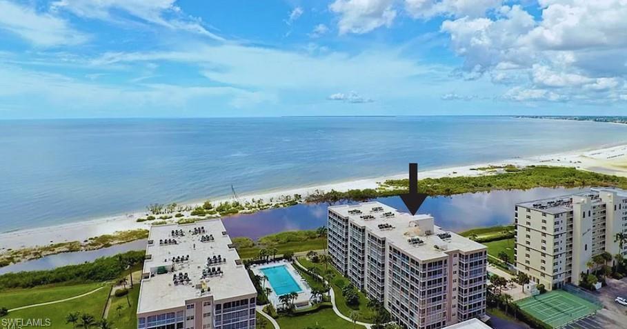 7146 Estero Blvd Aerial View