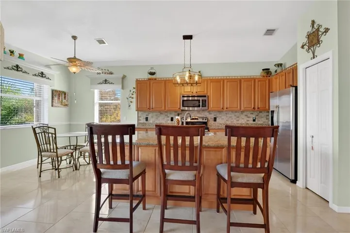 Spacious kitchen