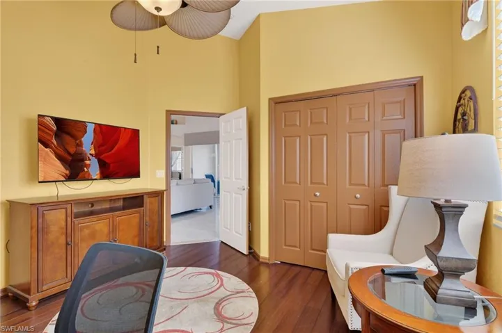 Guest bedroom 2 currently used as an office