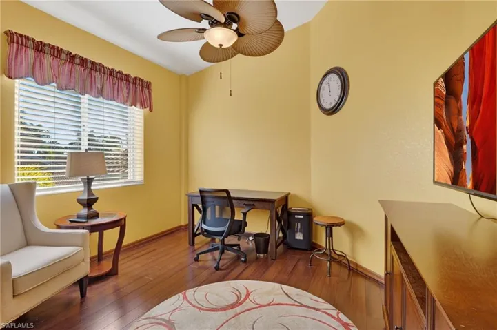 Guest bedroom 2 currently used as an office