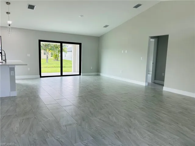 Double panel sliding door