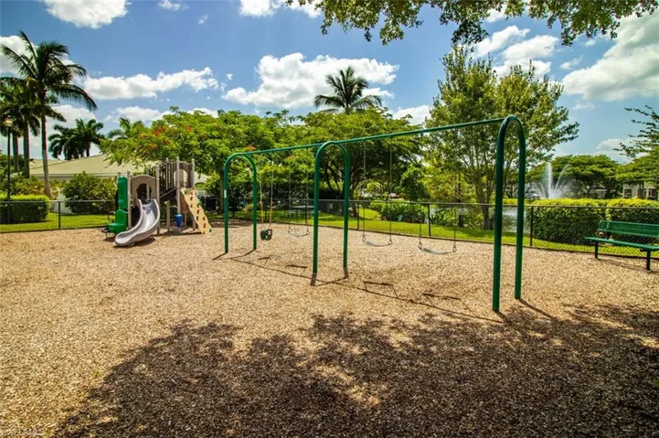 View of jungle gym