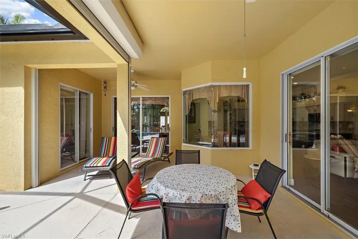 View of patio / terrace featuring outdoor dining area